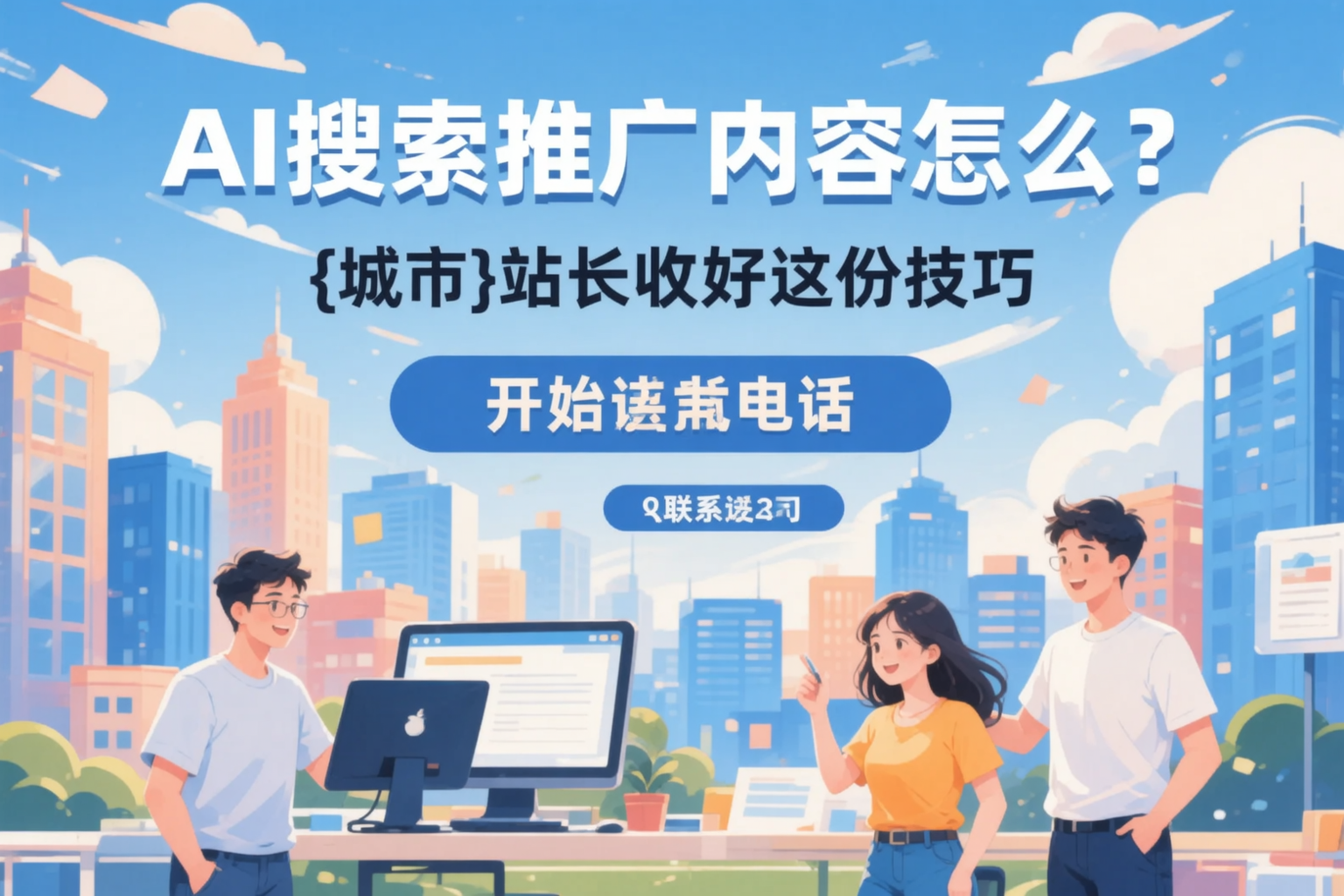 AI搜索推广内容怎么写?拉萨站长收好这份技巧