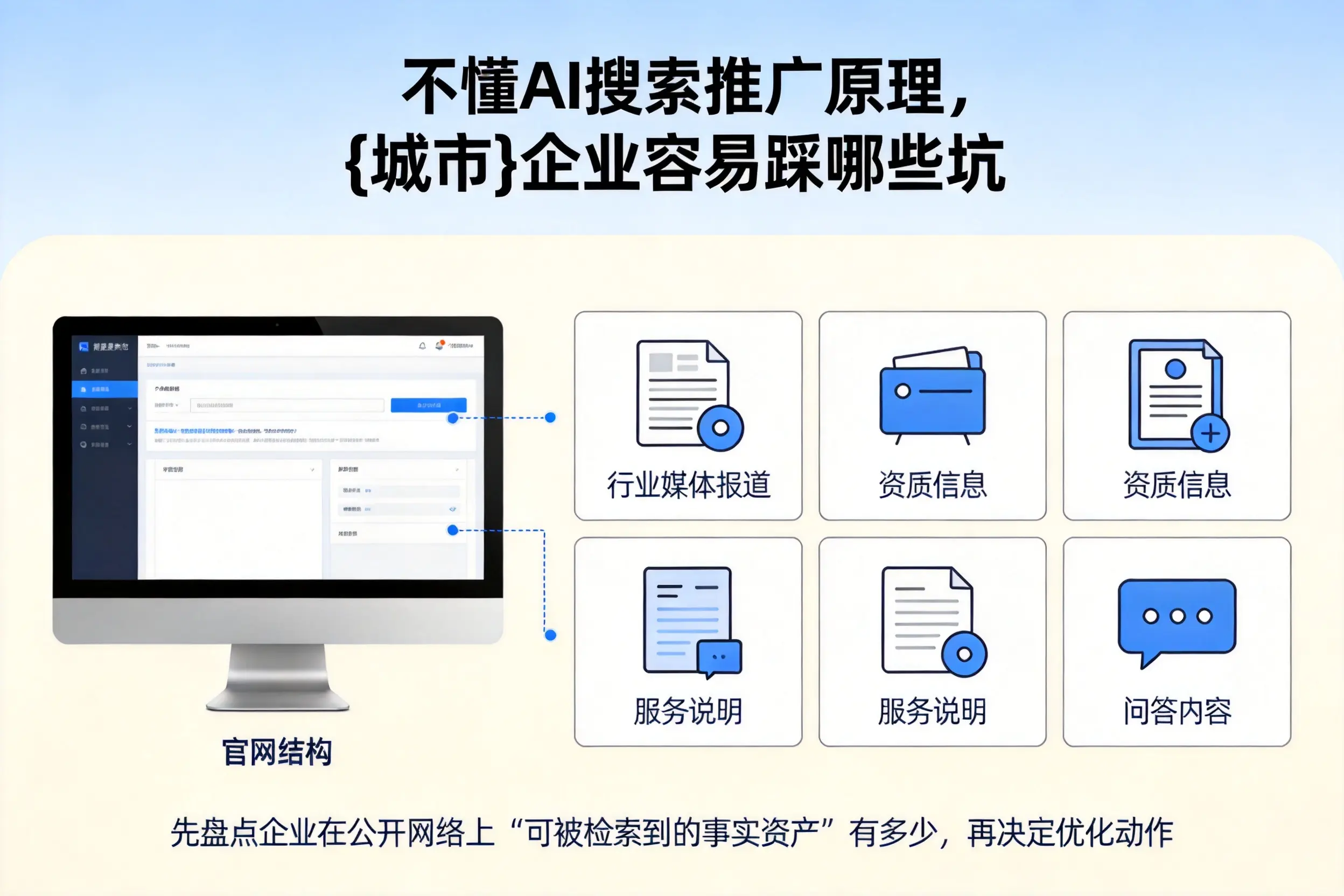 不懂AI搜索推广原理,拉萨企业容易踩哪些坑