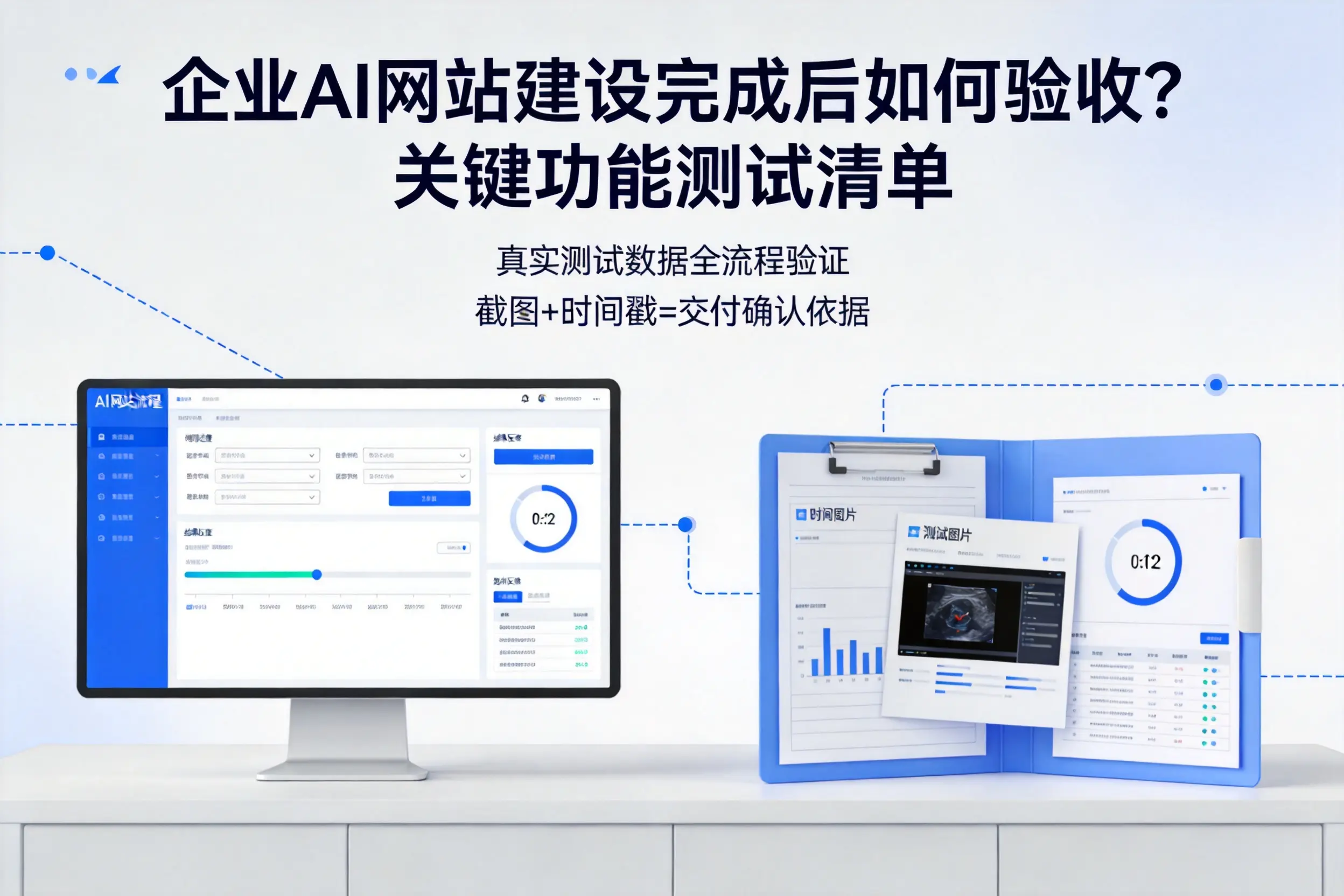 拉萨企业AI网站建设完成后如何验收?关键功能测试清单