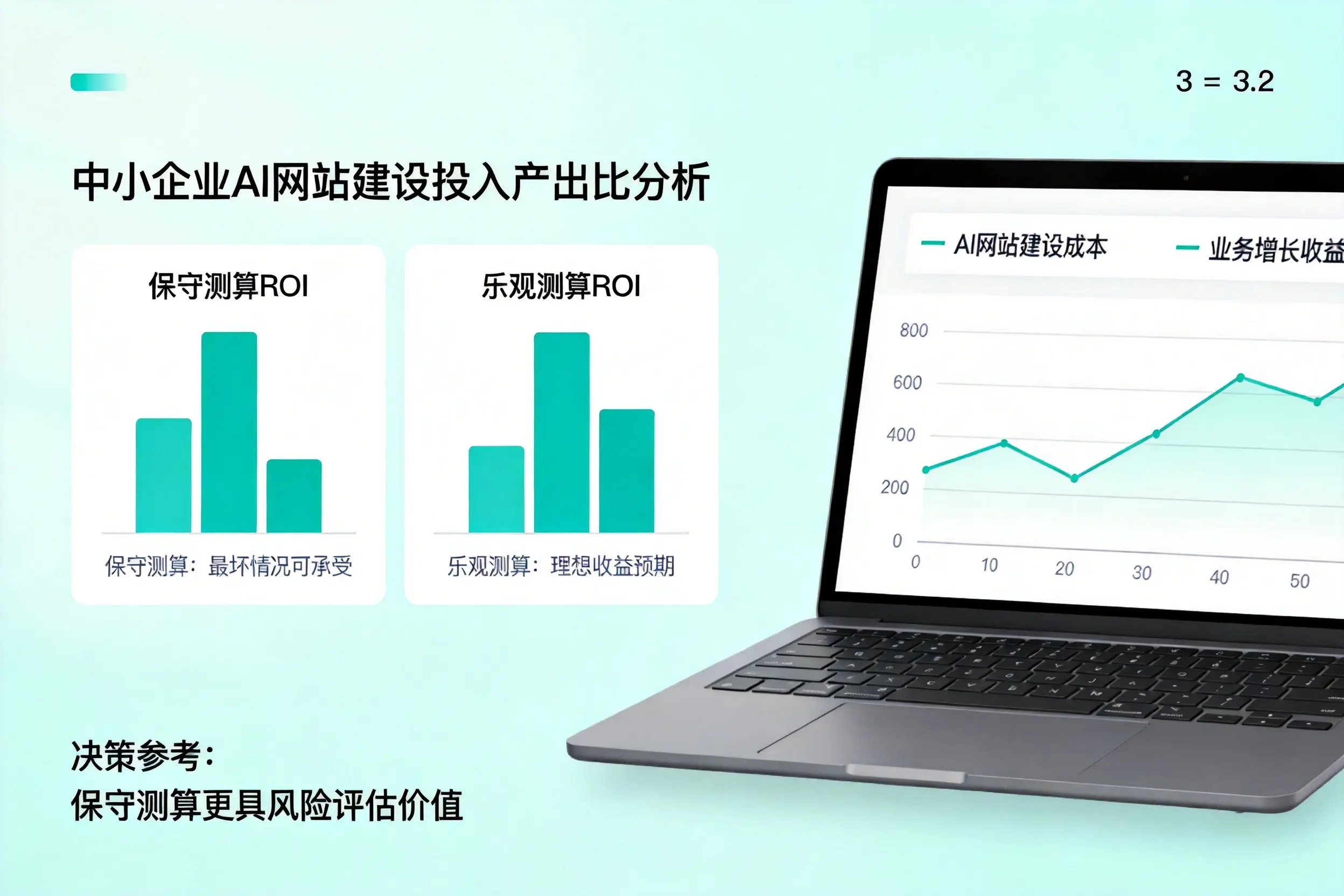 拉萨中小企业AI网站建设投入产出比怎么算？先看这份分析