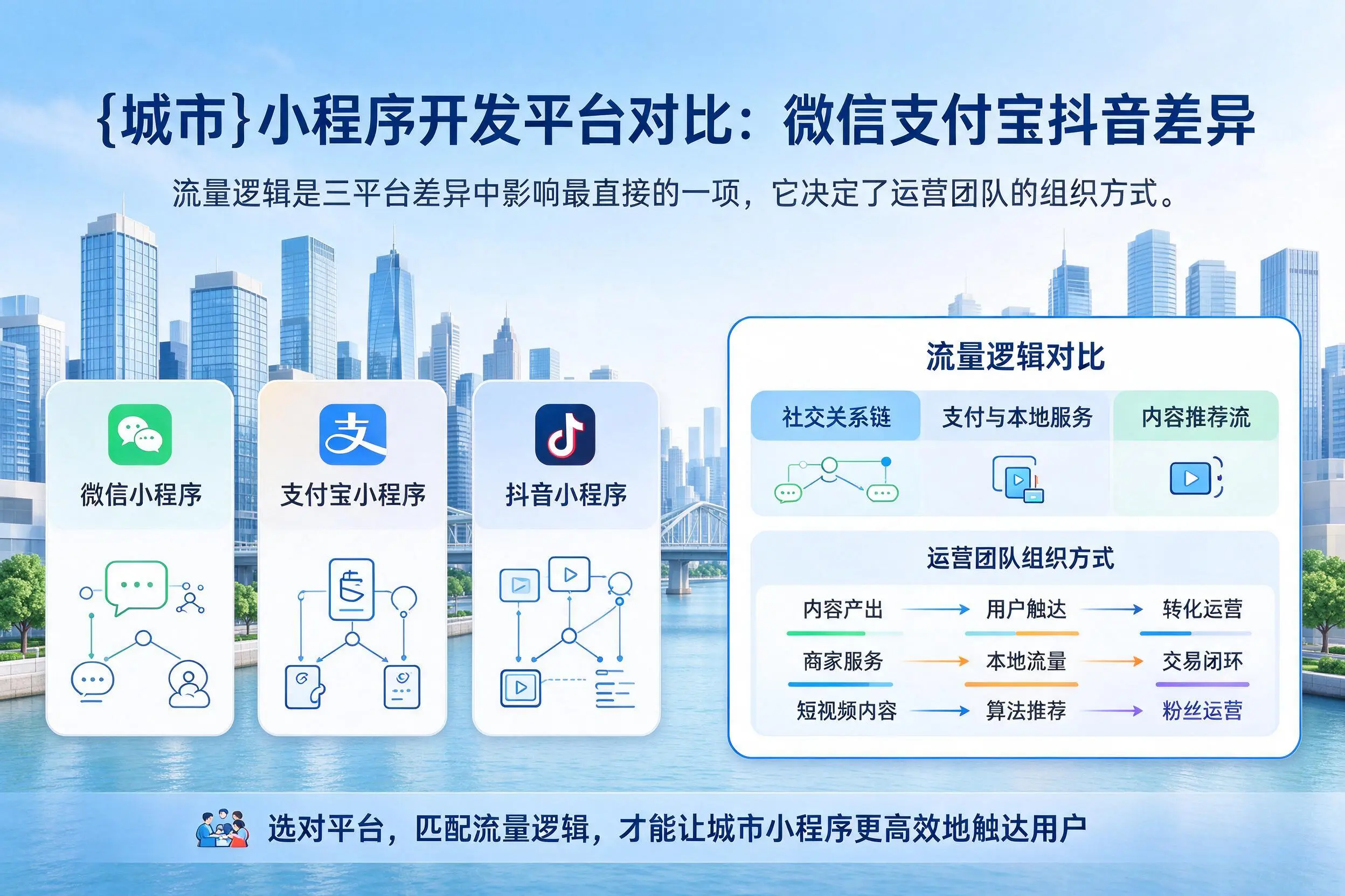 拉萨小程序开发平台对比:微信支付宝抖音差异
