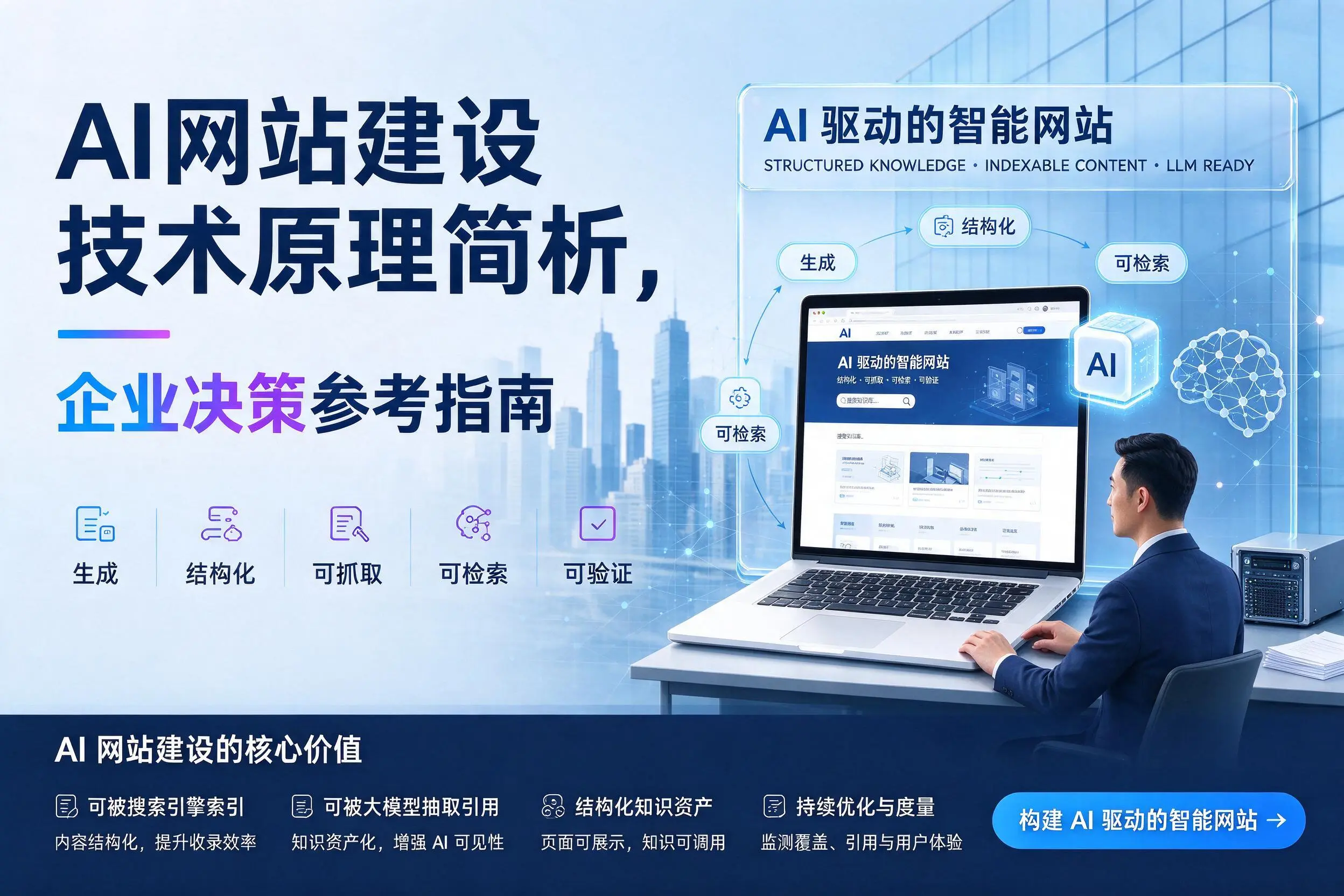 AI网站建设技术原理简析，拉萨企业决策参考指南